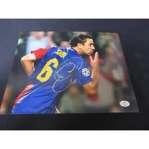 Xavi Barcelona Signed 8x10 Photo VSA COA 🔥